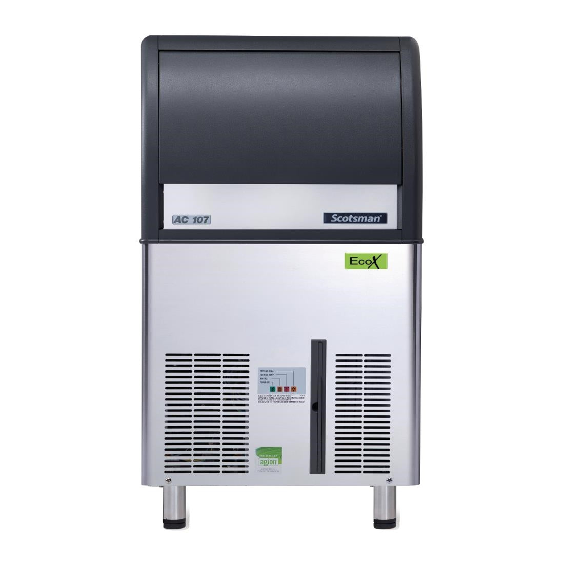 HR283 Scotsman AC 107 Eco-X Self Contained Gourmet Ice Maker, 53kg/24hrs Output / 23kg Storage