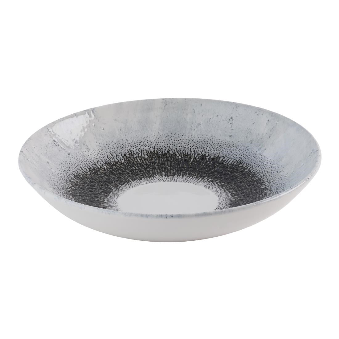 HR303 Churchill Studio Prints Fusion Black Evolve Coupe Bowls 247mm (Pack of 12)