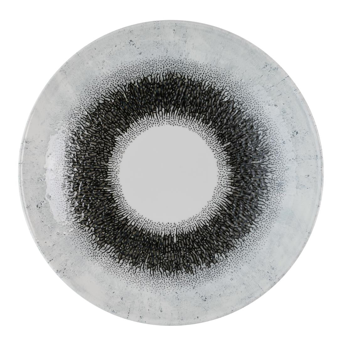HR303 Churchill Studio Prints Fusion Black Evolve Coupe Bowls 247mm (Pack of 12)