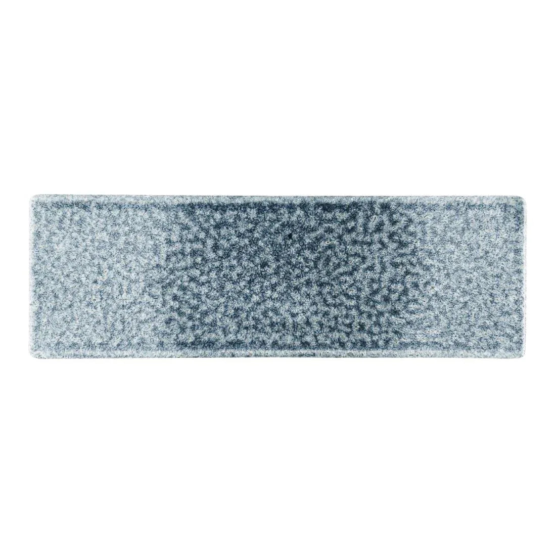 HR313 Churchill Raku Topaz Blue Oblong Plates 330 x 110mm (Pack of 6) - JD Catering Equipment Solutions Ltd