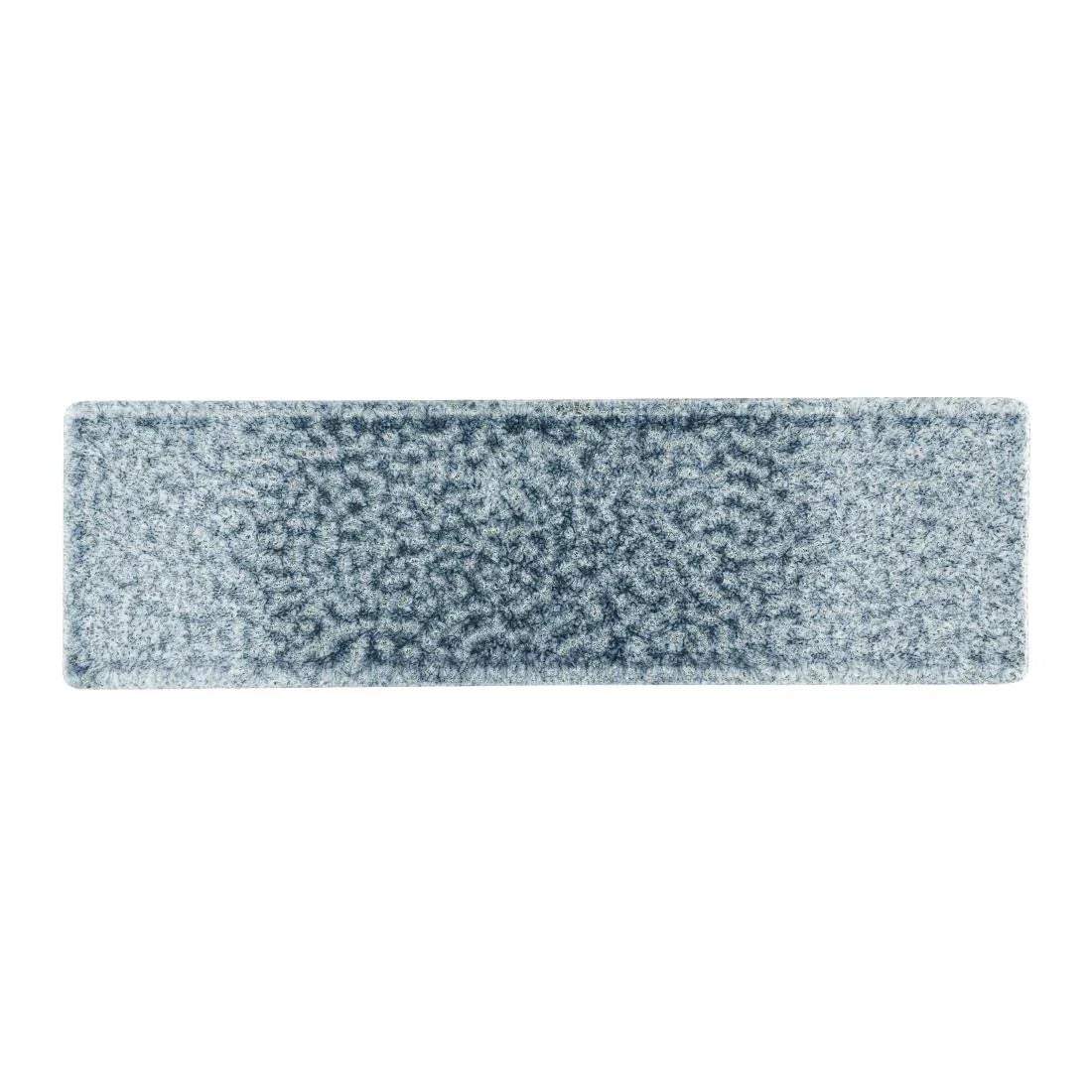 HR314 Churchill Raku Topaz Blue Oblong Plates 300 x 90mm (Pack of 6) - JD Catering Equipment Solutions Ltd