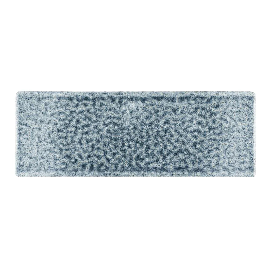 HR315 Churchill Raku Topaz Blue Oblong Plates 250 x 90mm (Pack of 6) - JD Catering Equipment Solutions Ltd