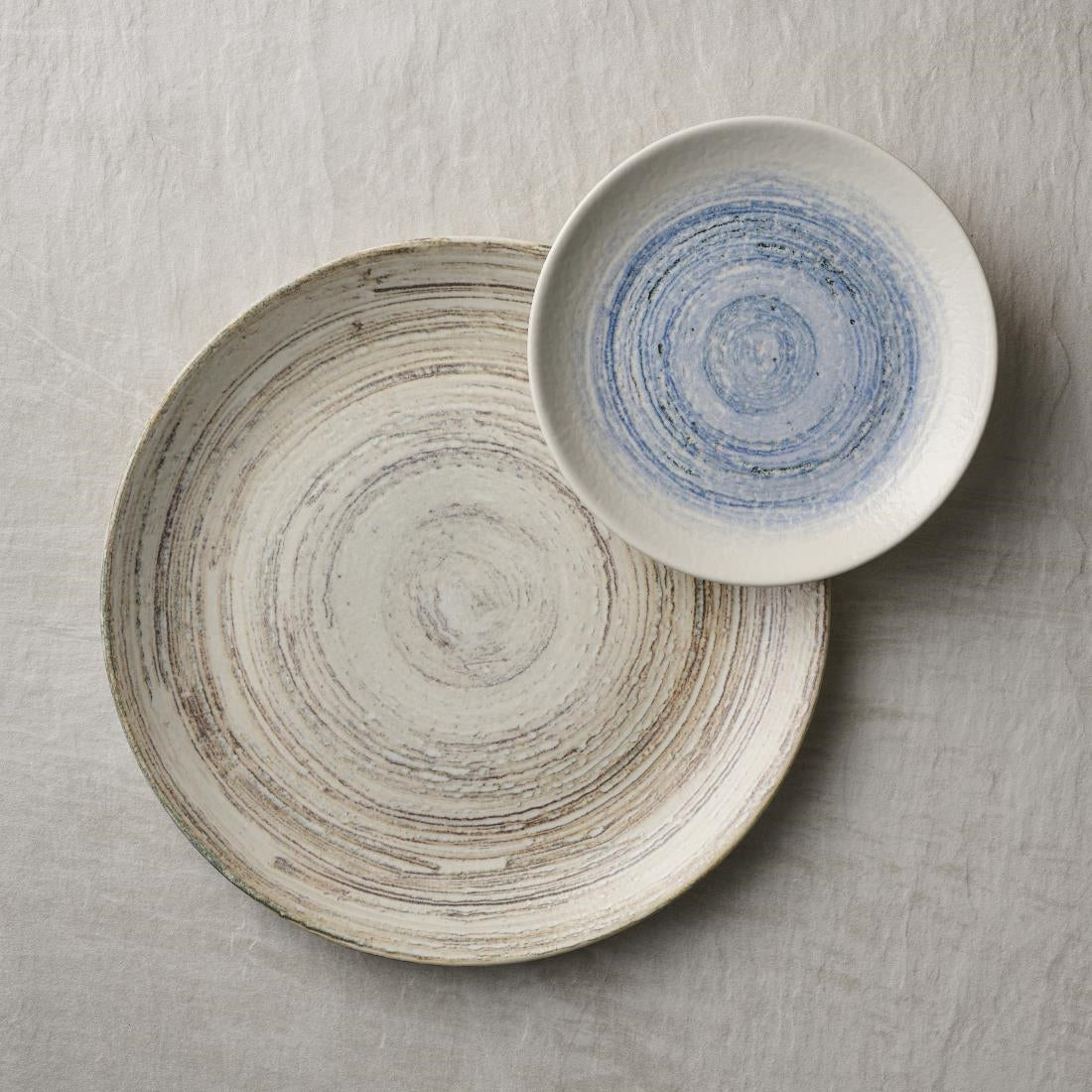 HR318 Churchill Elements Dune Evolve Coupe Plates 220mm (Pack of 12)