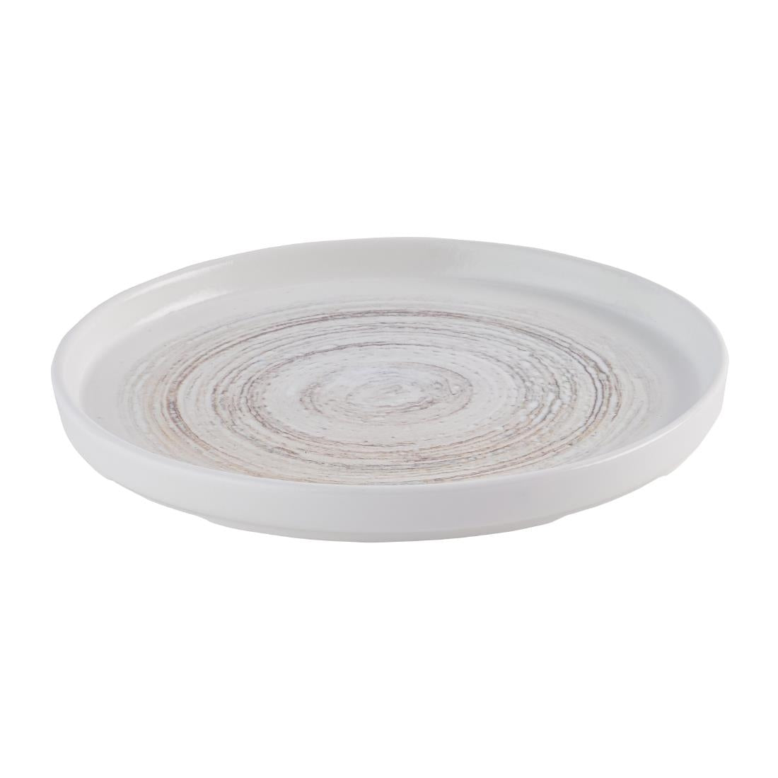HR323 Churchill Elements Dune Walled Plates 210mm (Pack of 6)