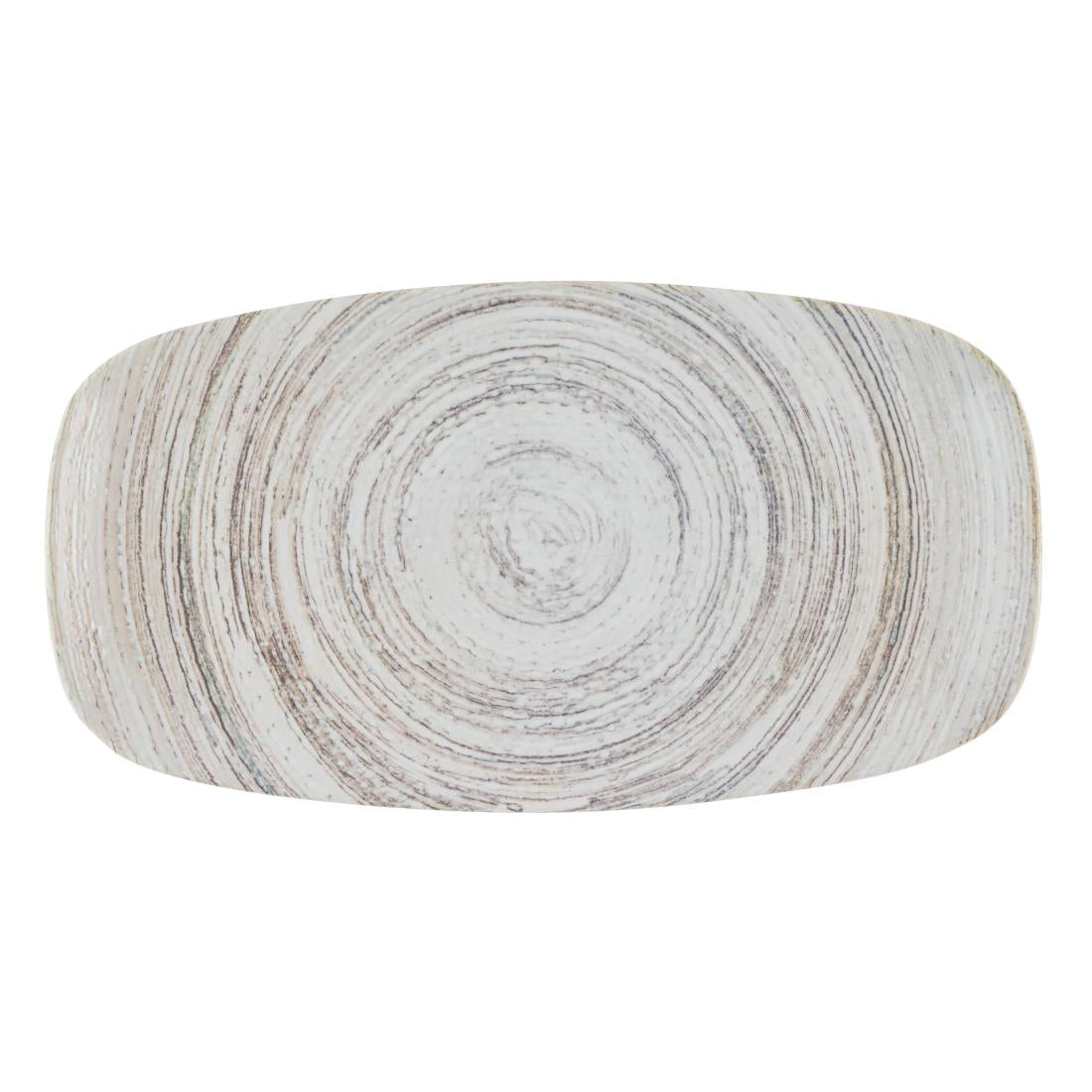 HR325 Churchill Elements Dune Chef's Oblong Plates 350 x 187mm (Pack of 6)