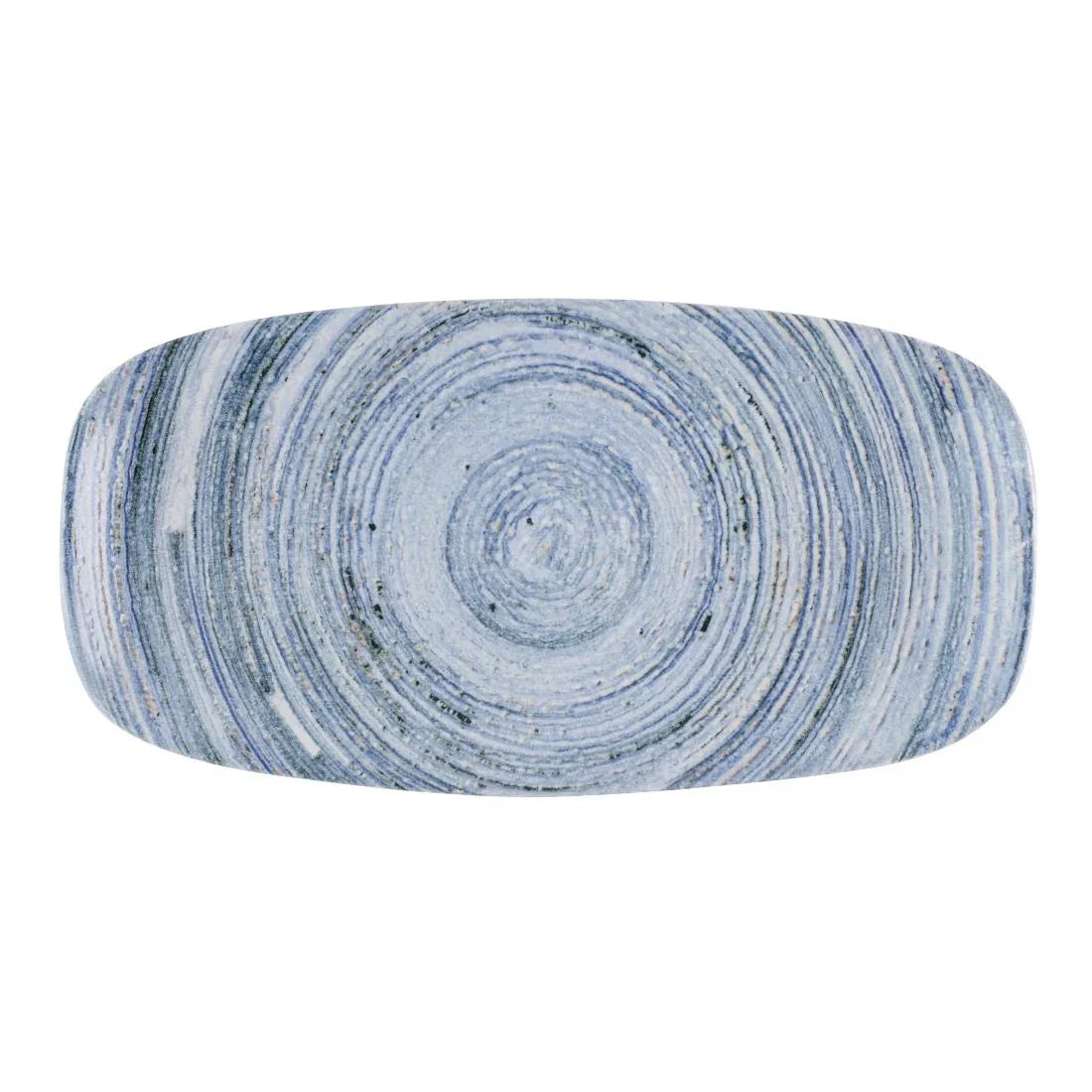 HR342 Churchill Elements Coast Chef's Oblong Plates 288 x 152mm (Pack of 12) - JD Catering Equipment Solutions Ltd