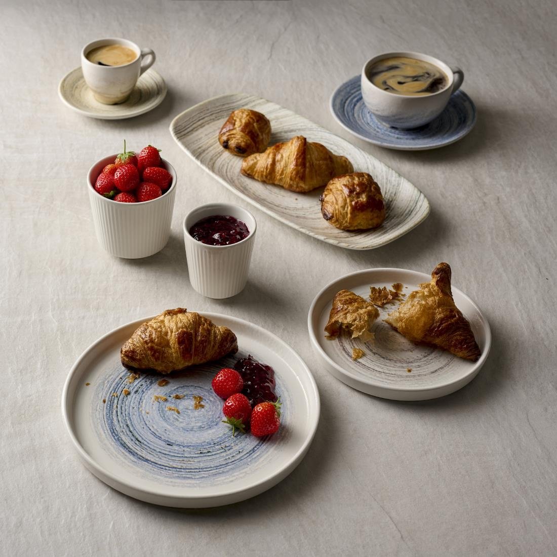 HR330 Churchill Elements Dune Espresso Saucers 114mm (Pack of 12)