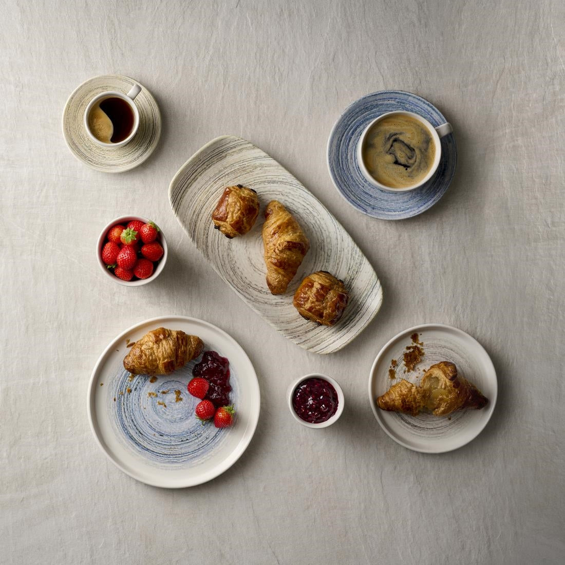 HR322 Churchill Elements Dune Evolve Plates 260mm (Pack of 6)