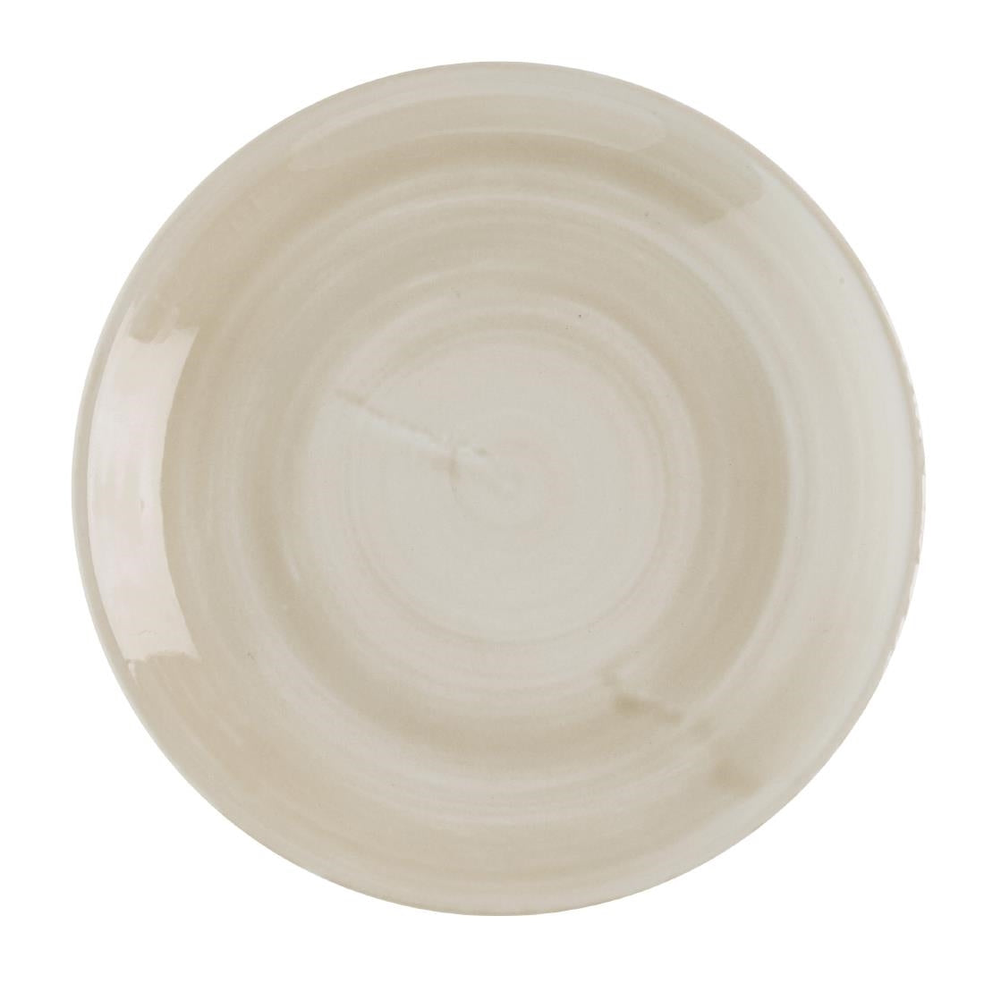 HR351 Churchill Stonecast Canvas Natural Evolve Coupe Plates 165mm (Pack of 12)