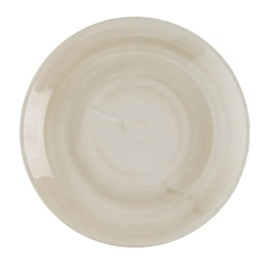 HR351 Churchill Stonecast Canvas Natural Evolve Coupe Plates 165mm (Pack of 12) - JD Catering Equipment Solutions Ltd