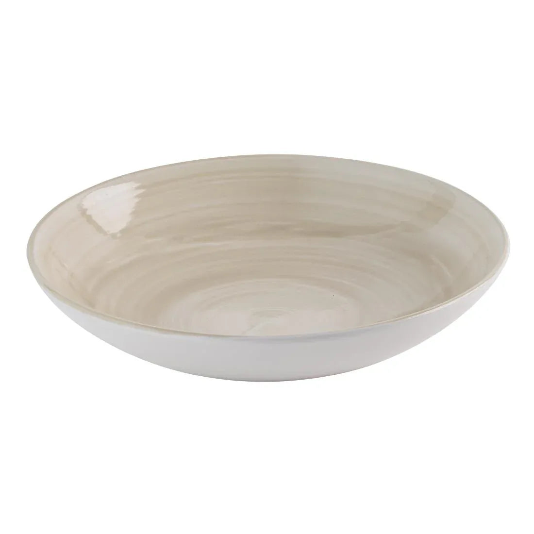HR352 Churchill Stonecast Canvas Natural Evolve Coupe Bowls 247mm (Pack of 12) - JD Catering Equipment Solutions Ltd