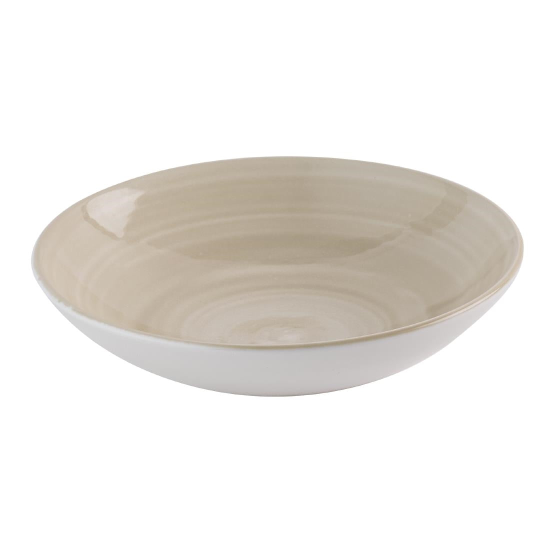 HR353 Churchill Stonecast Canvas Natural Coupe Bowls 184mm (Pack of 12)