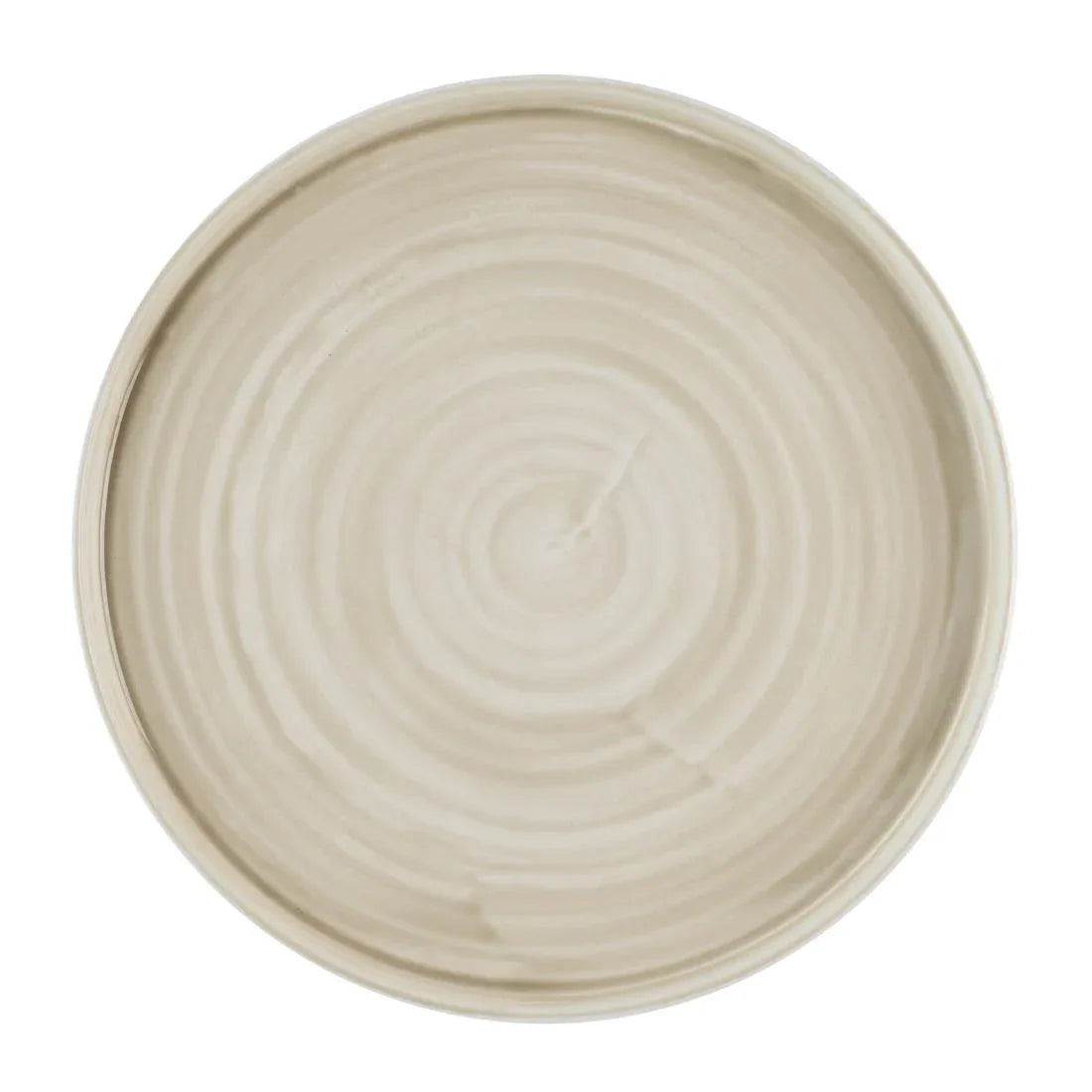 HR354 Churchill Stonecast Canvas Natural Walled Plates 280mm (Pack of 6) - JD Catering Equipment Solutions Ltd