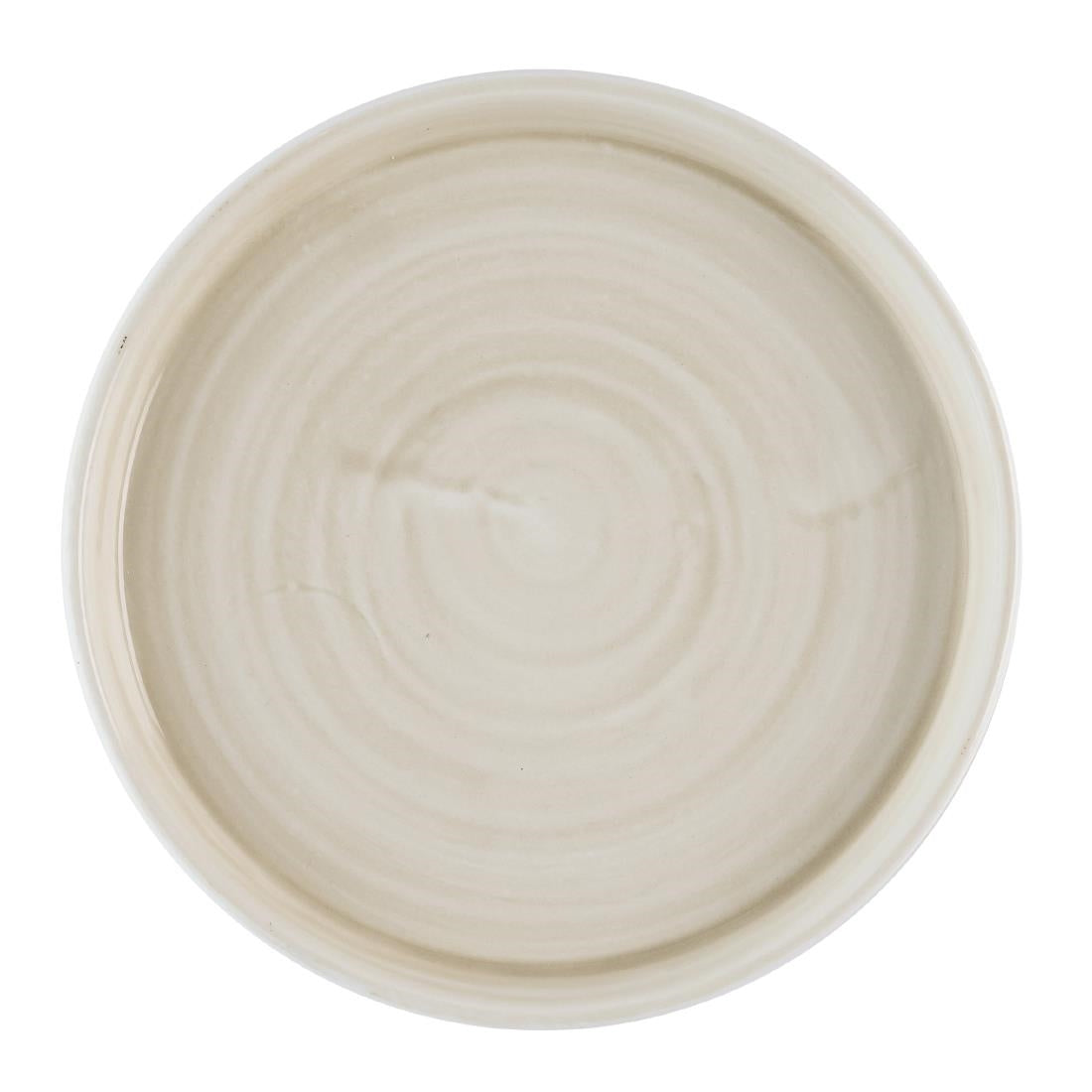 HR357 Churchill Stonecast Canvas Natural Walled Plates 160mm (Pack of 6)