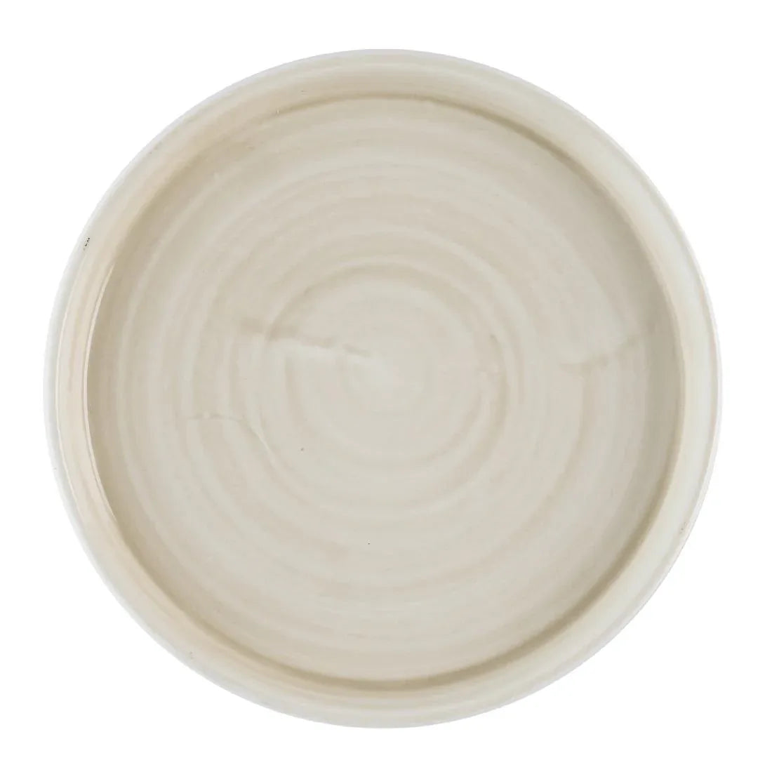 HR357 Churchill Stonecast Canvas Natural Walled Plates 160mm (Pack of 6) - JD Catering Equipment Solutions Ltd