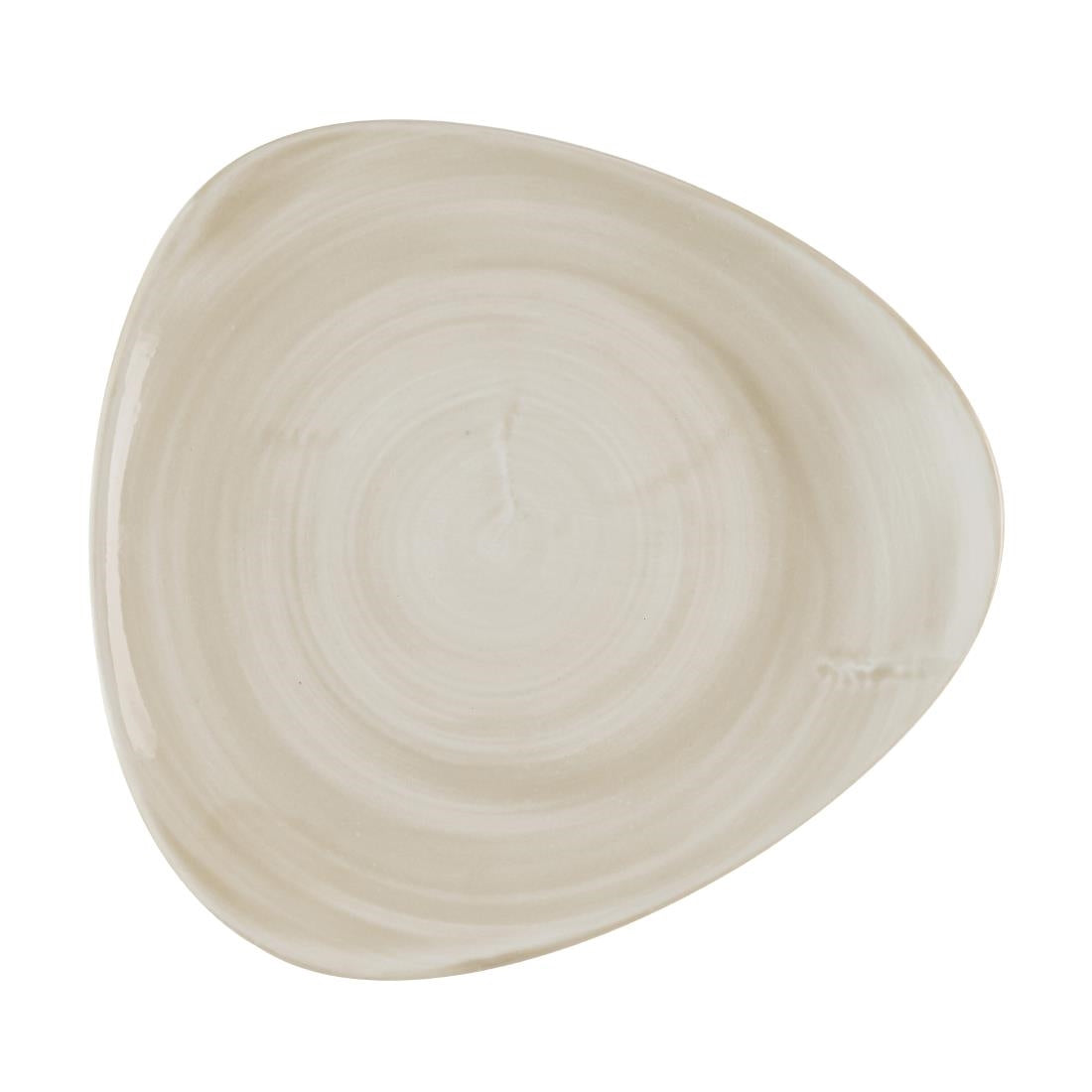 HR361 Churchill Stonecast Canvas Natural Lotus Plates 228mm (Pack of 12)