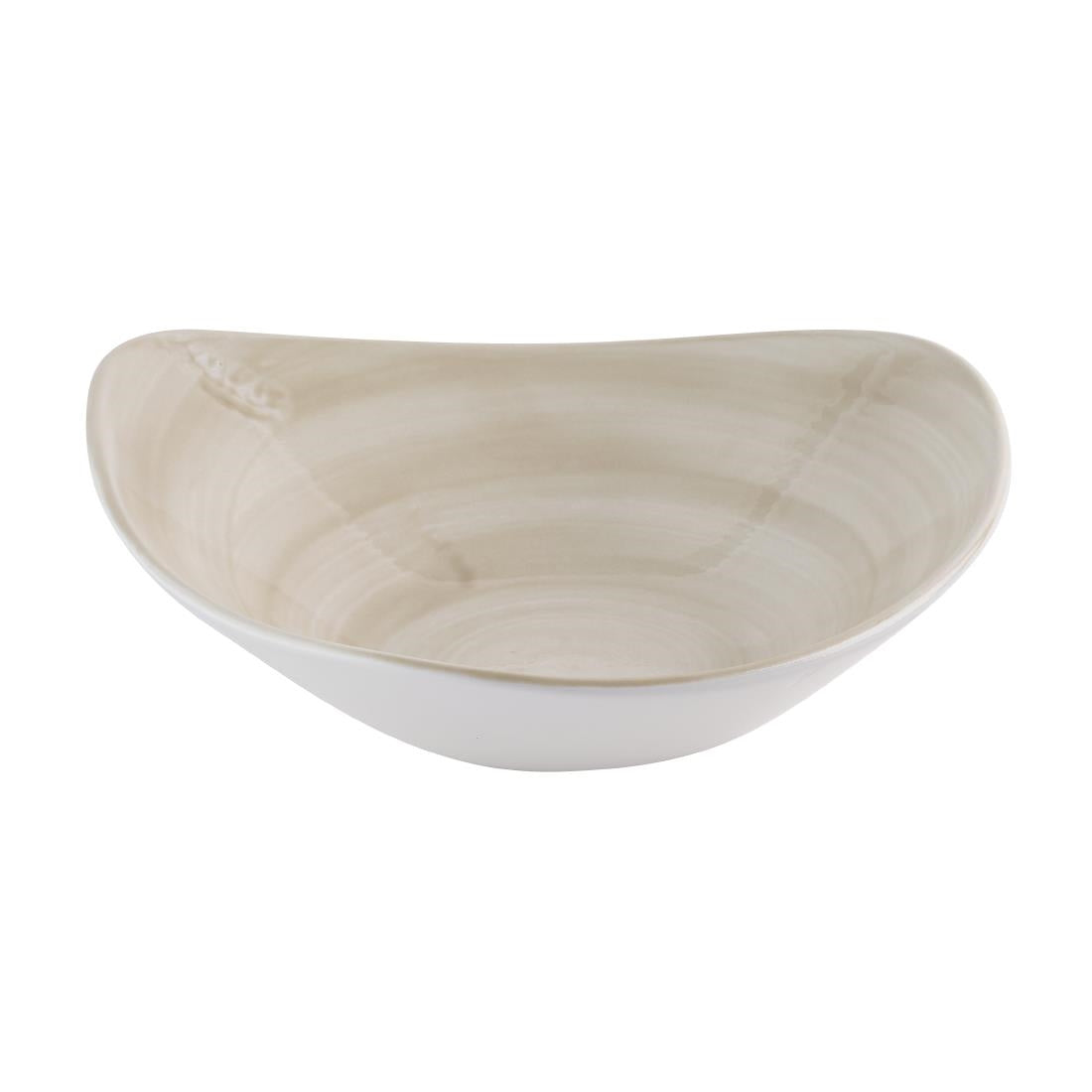 HR362 Churchill Stonecast Canvas Natural Lotus Bowls 228mm (Pack of 12)