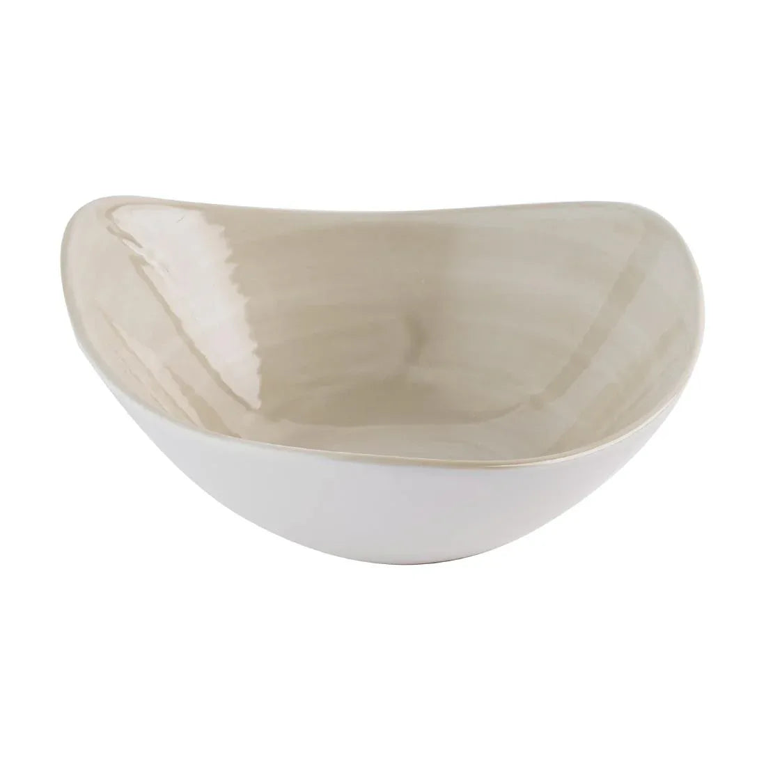 HR363 Churchill Stonecast Canvas Natural Lotus Bowls 177mm (Pack of 12) - JD Catering Equipment Solutions Ltd