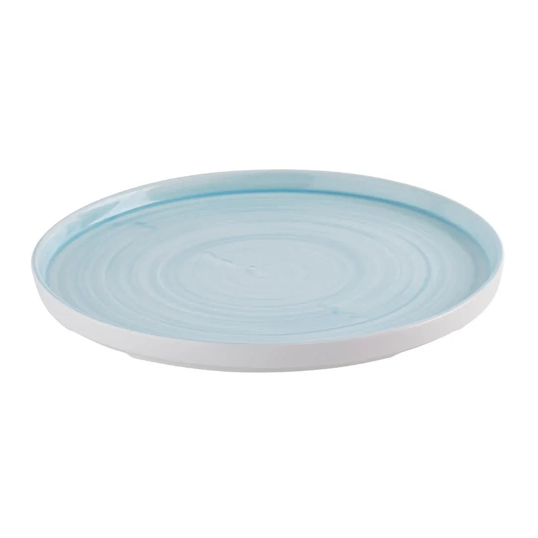 HR370 Churchill Stonecast Canvas Breeze Walled Plates 280mm (Pack of 6) - JD Catering Equipment Solutions Ltd