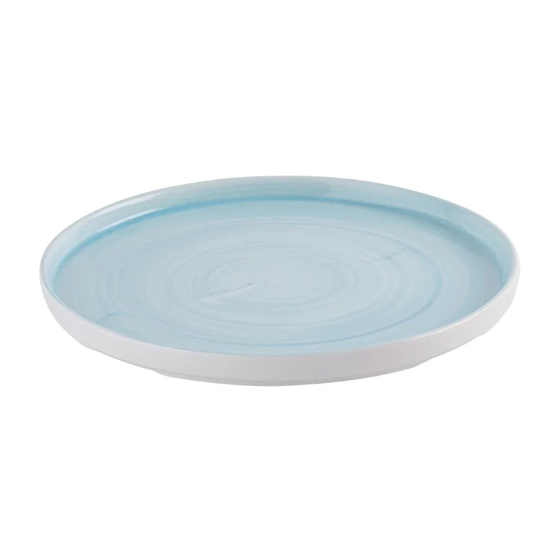 HR371 Churchill Stonecast Canvas Breeze Walled Plates 260mm(Pack of 6) - JD Catering Equipment Solutions Ltd