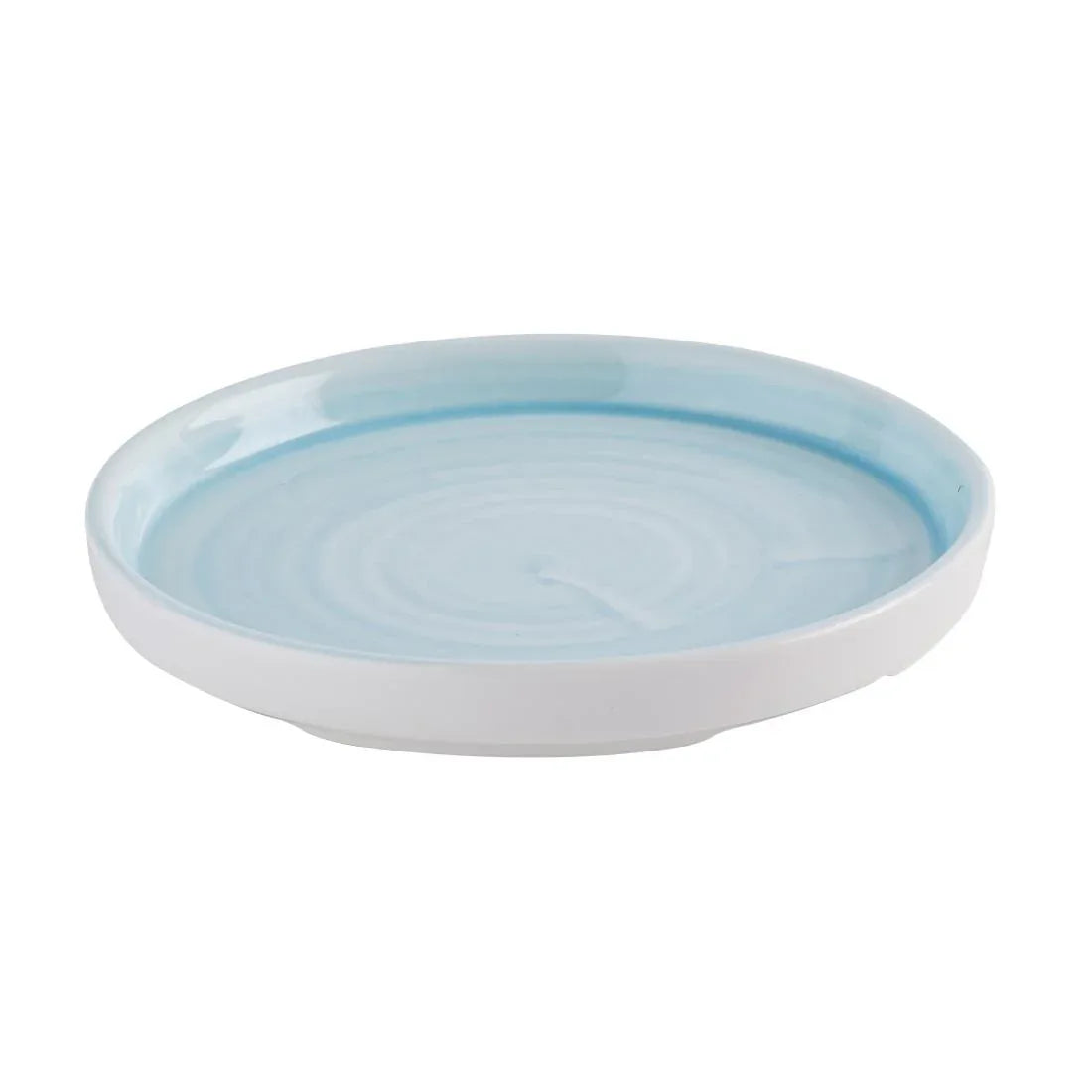 HR373 Churchill Stonecast Canvas Breeze Walled Plates 160mm (Pack of 6) - JD Catering Equipment Solutions Ltd