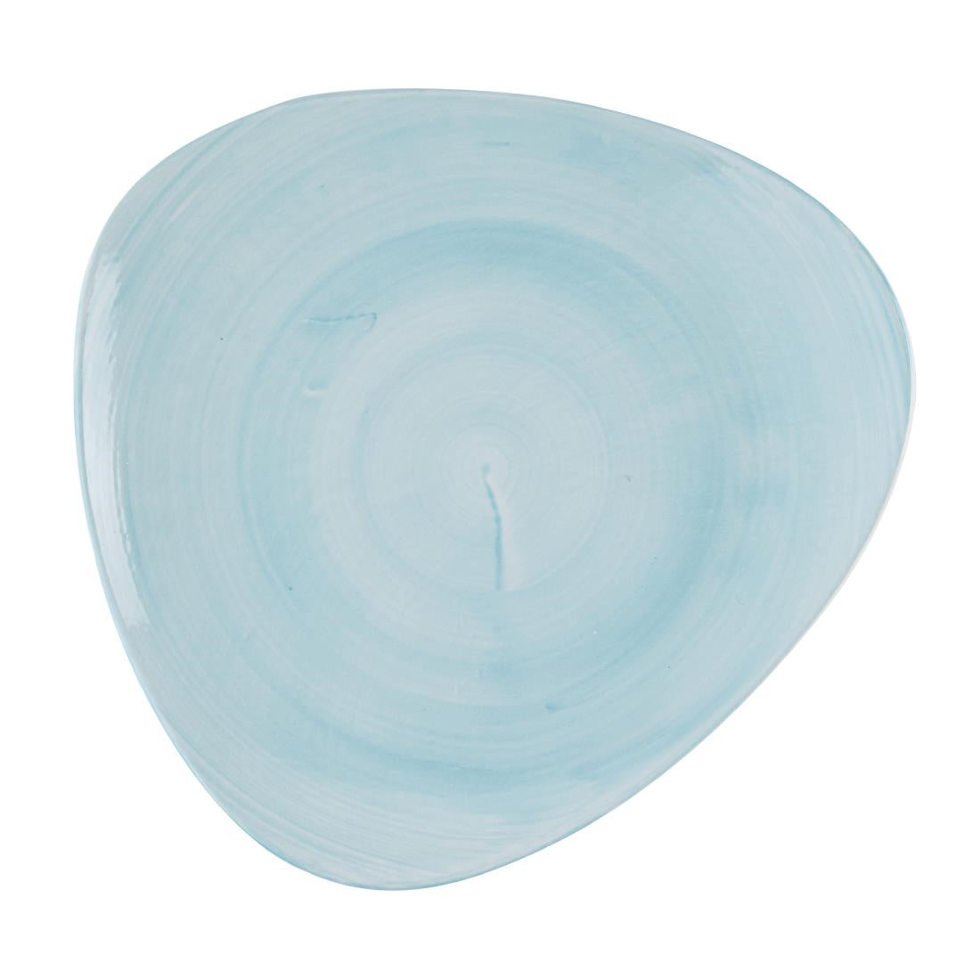 HR376 Churchill Stonecast Canvas Breeze Lotus Plates 254mm (Pack of 12)