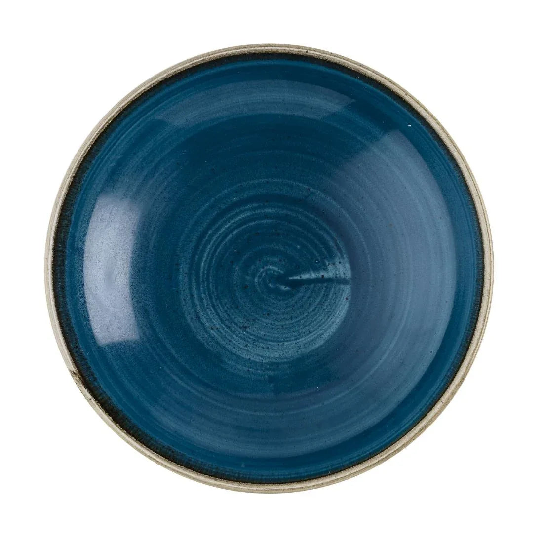 HR385 Churchill Stonecast Java Blue Coupe Bowls 184mm (Pack of 12) - JD Catering Equipment Solutions Ltd