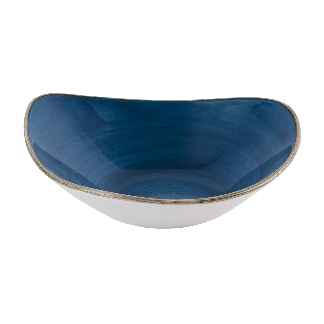HR389 Churchill Stonecast Java Blue Lotus Bowls 228mm (Pack of 12) - JD Catering Equipment Solutions Ltd