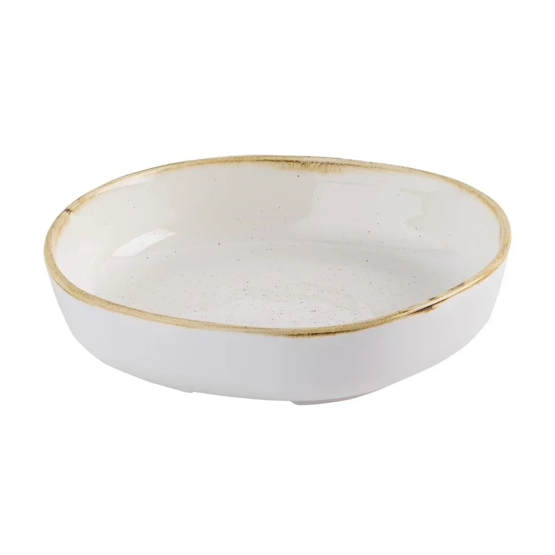 HR396 Churchill Stonecast Barley White Organic Walled Bowls 197mm (Pack of 6) - JD Catering Equipment Solutions Ltd