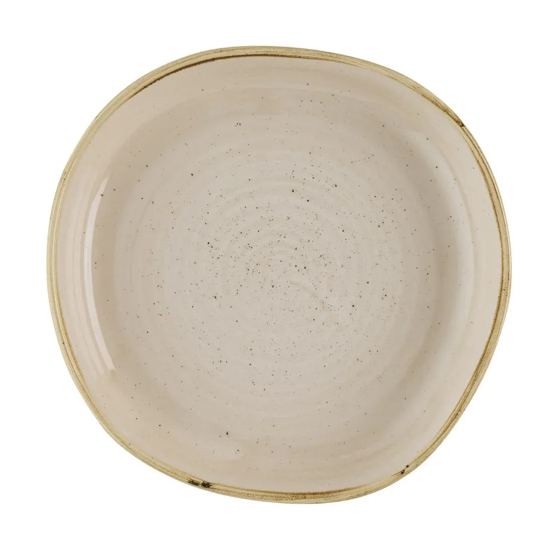 HR403 Churchill Stonecast Nutmeg Cream Organic Walled Bowls 197mm (Pack of 6) - JD Catering Equipment Solutions Ltd