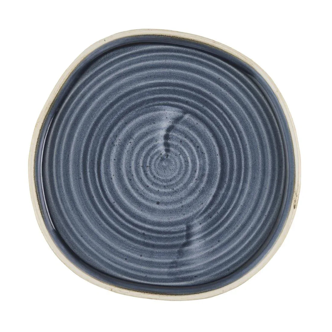 HR408 Churchill Stonecast Blueberry Organic Walled Plates 206mm (Pack of 6) - JD Catering Equipment Solutions Ltd