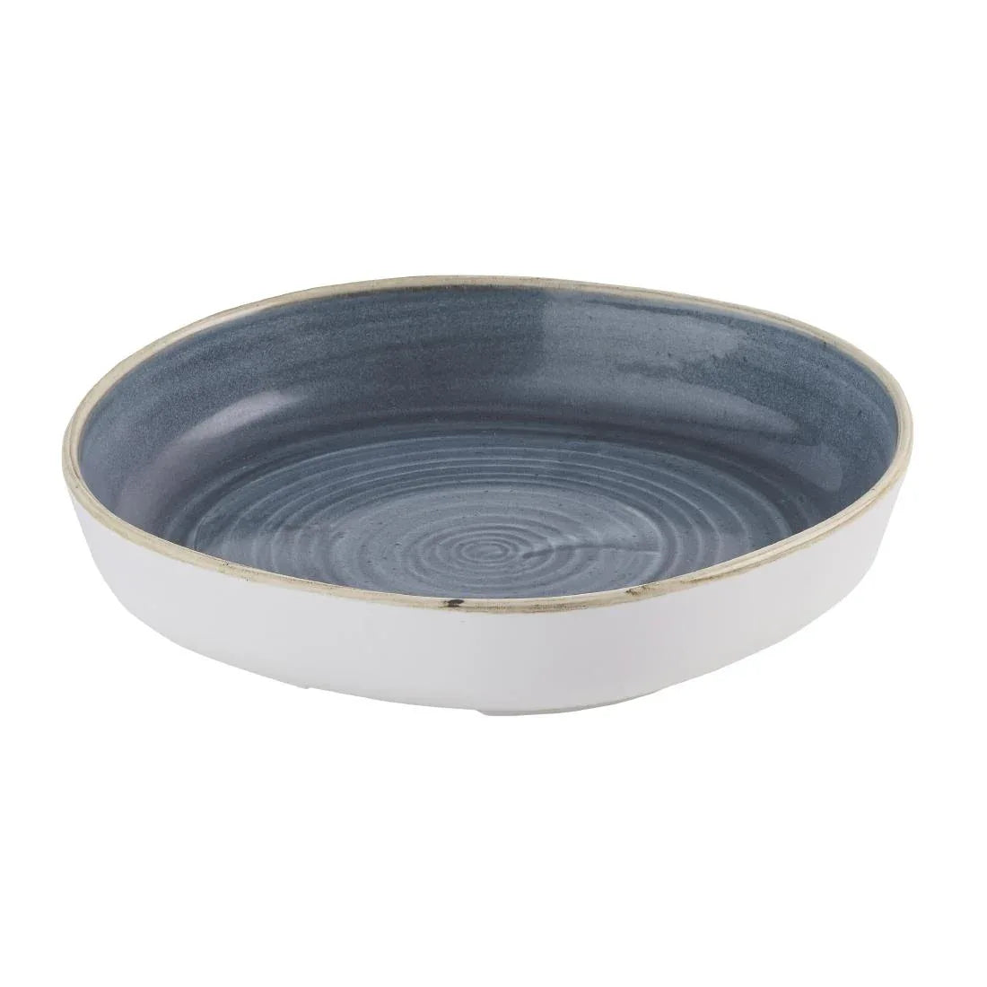 HR410 Churchill Stonecast Blueberry Organic Walled Bowls 232mm (Pack of 6) - JD Catering Equipment Solutions Ltd