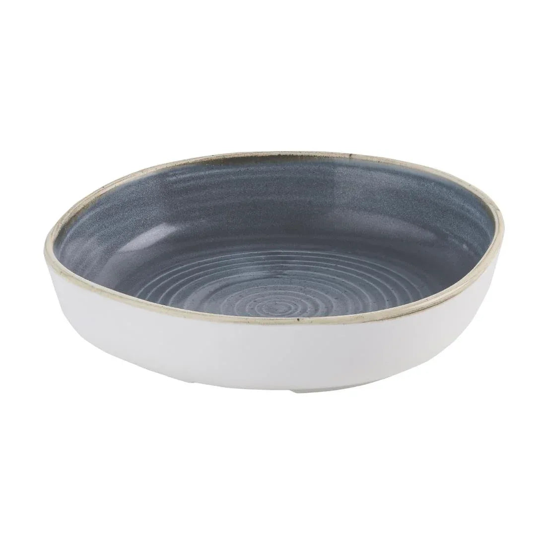 HR411 Churchill Stonecast Blueberry Organic Walled Bowls 197mm (Pack of 6) - JD Catering Equipment Solutions Ltd