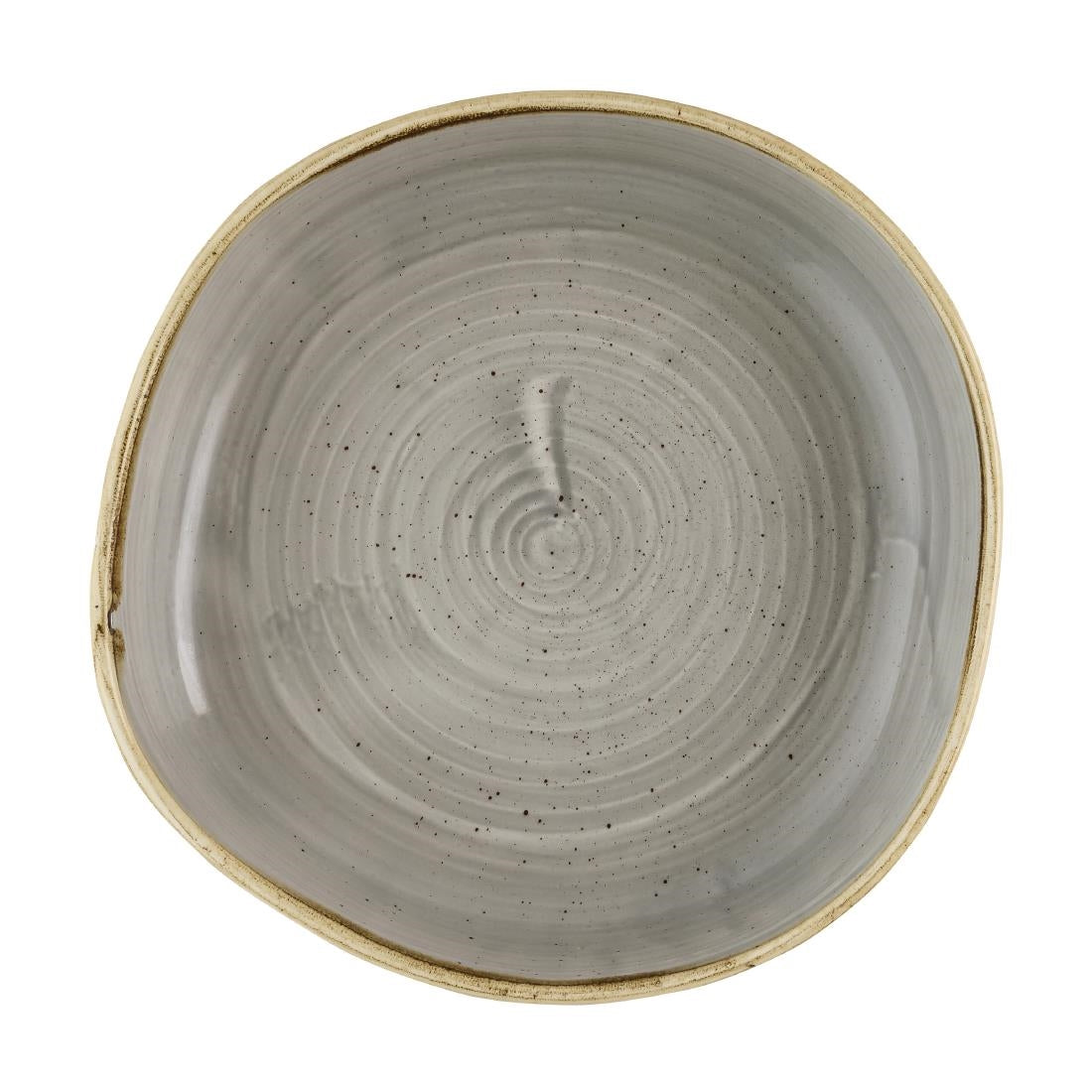 HR425 Churchill Stonecast Grey Organic Walled Bowls 197mm (Pack of 6)