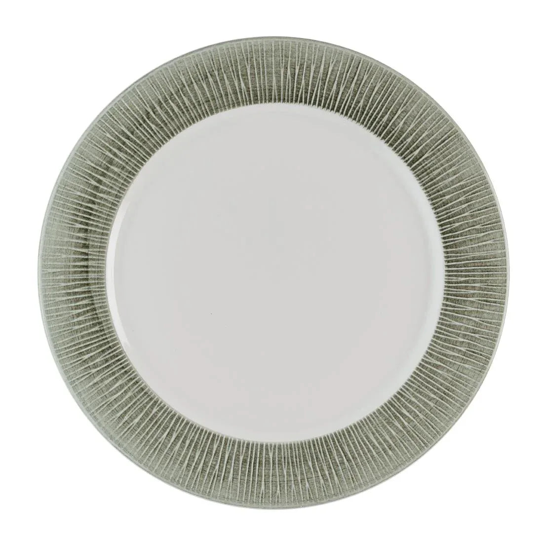 HR426 Churchill Bamboo Ceramic Spinwash Alpine Presentation Plates 305mm (Pack of 12) - JD Catering Equipment Solutions Ltd