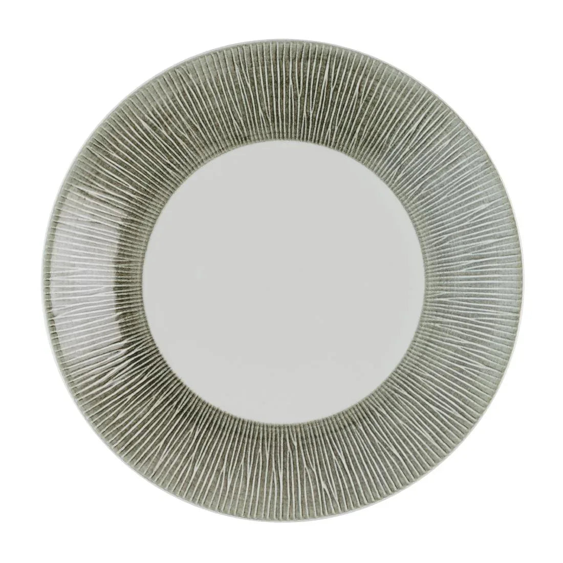 HR435 Churchill Bamboo Ceramic Spinwash Alpine Deep Coupe Plates 268mm (Pack of 12) - JD Catering Equipment Solutions Ltd