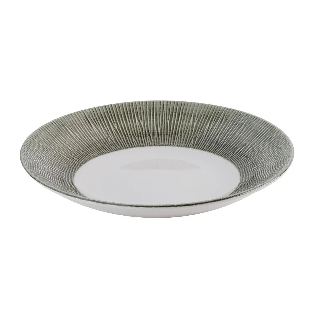 HR436 Churchill Bamboo Ceramic Spinwash Alpine Deep Coupe Plates 248mm (Pack of 12) - JD Catering Equipment Solutions Ltd
