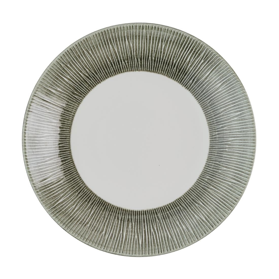 HR436 Churchill Bamboo Ceramic Spinwash Alpine Deep Coupe Plates 248mm (Pack of 12)