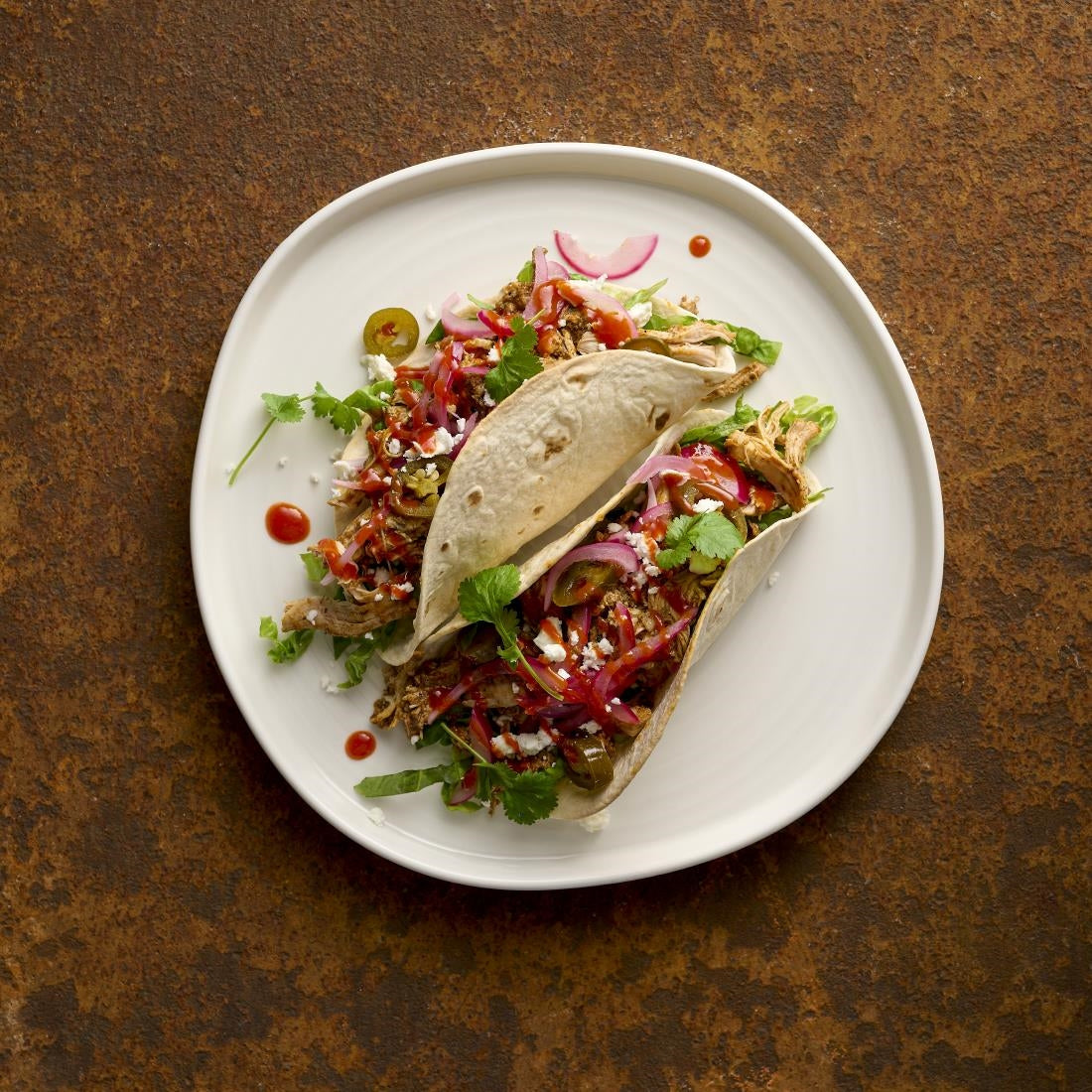 Churchill White Organic Walled Plates 257mm (6 Pack)