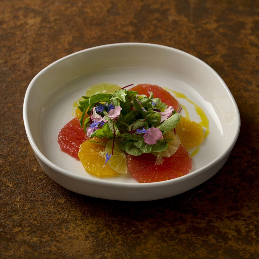 Churchill White Organic Walled Plates 206mm (6 Pack)
