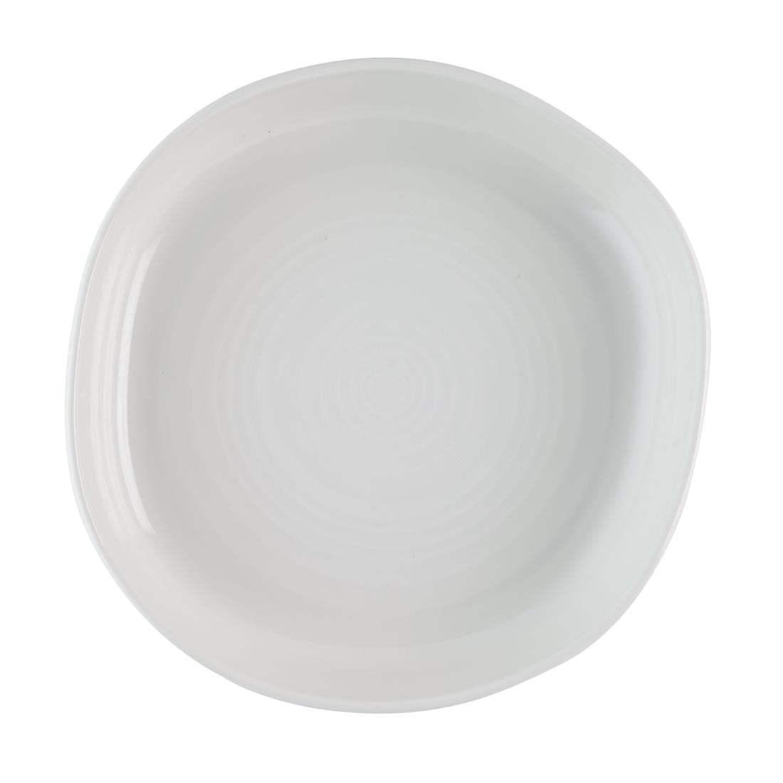 Churchill White Organic Walled Bowls 232mm (6 Pack)