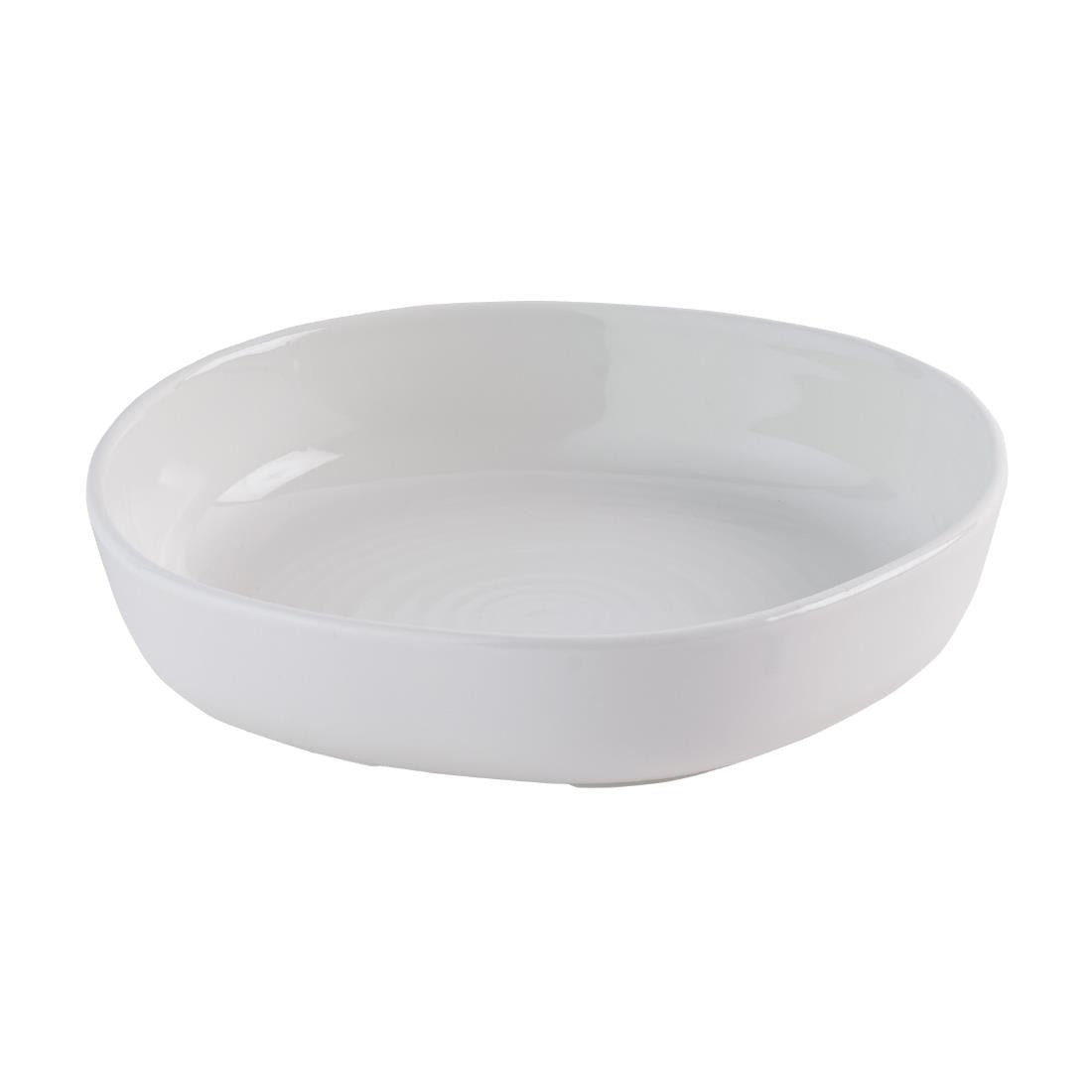 Churchill White Organic Walled Bowls 197mm (6 Pack)