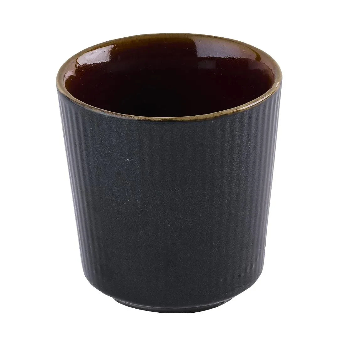 HR449 Churchill Tokyo Black Unhandled Cups 295ml (Pack of 12) - JD Catering Equipment Solutions Ltd