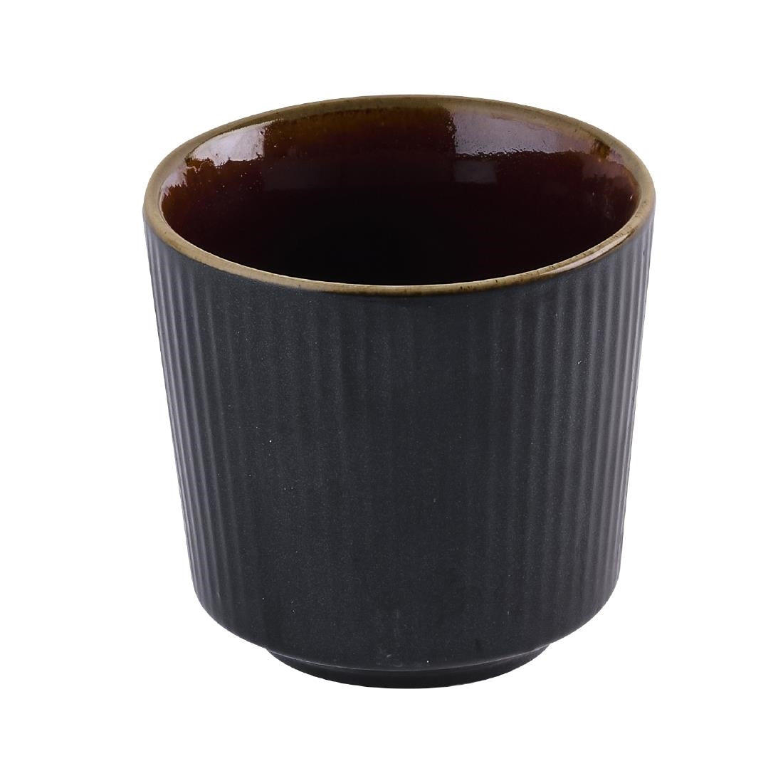 HR450 Churchill Tokyo Black Unhandled Cups 236ml (Pack of 12)