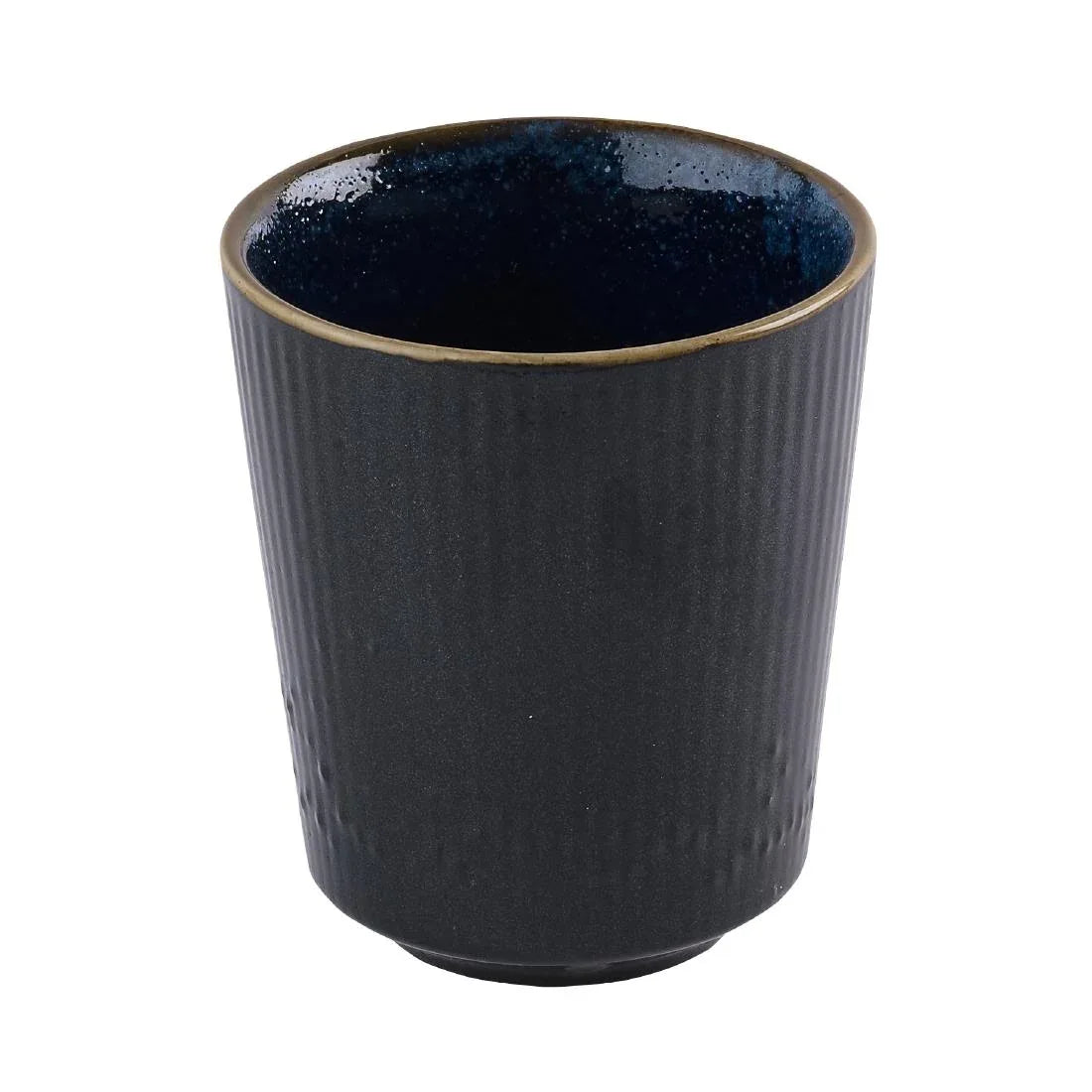 HR452 Churchill Tokyo Blue Unhandled Cups 354ml (Pack of 12) - JD Catering Equipment Solutions Ltd