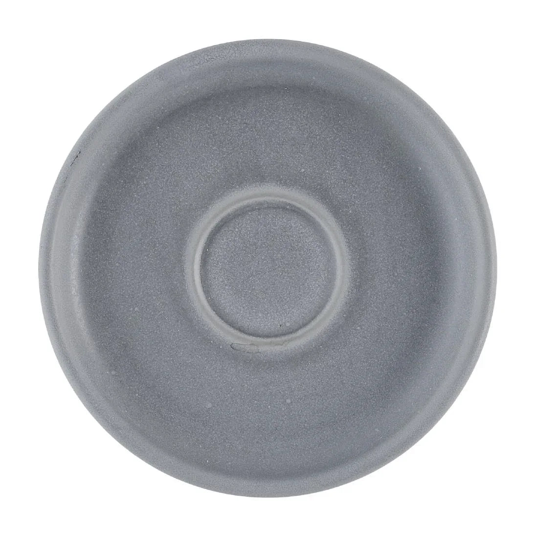 HR464 Churchill Emerge Seattle Grey Saucer 128mm (Pack of 6) - JD Catering Equipment Solutions Ltd