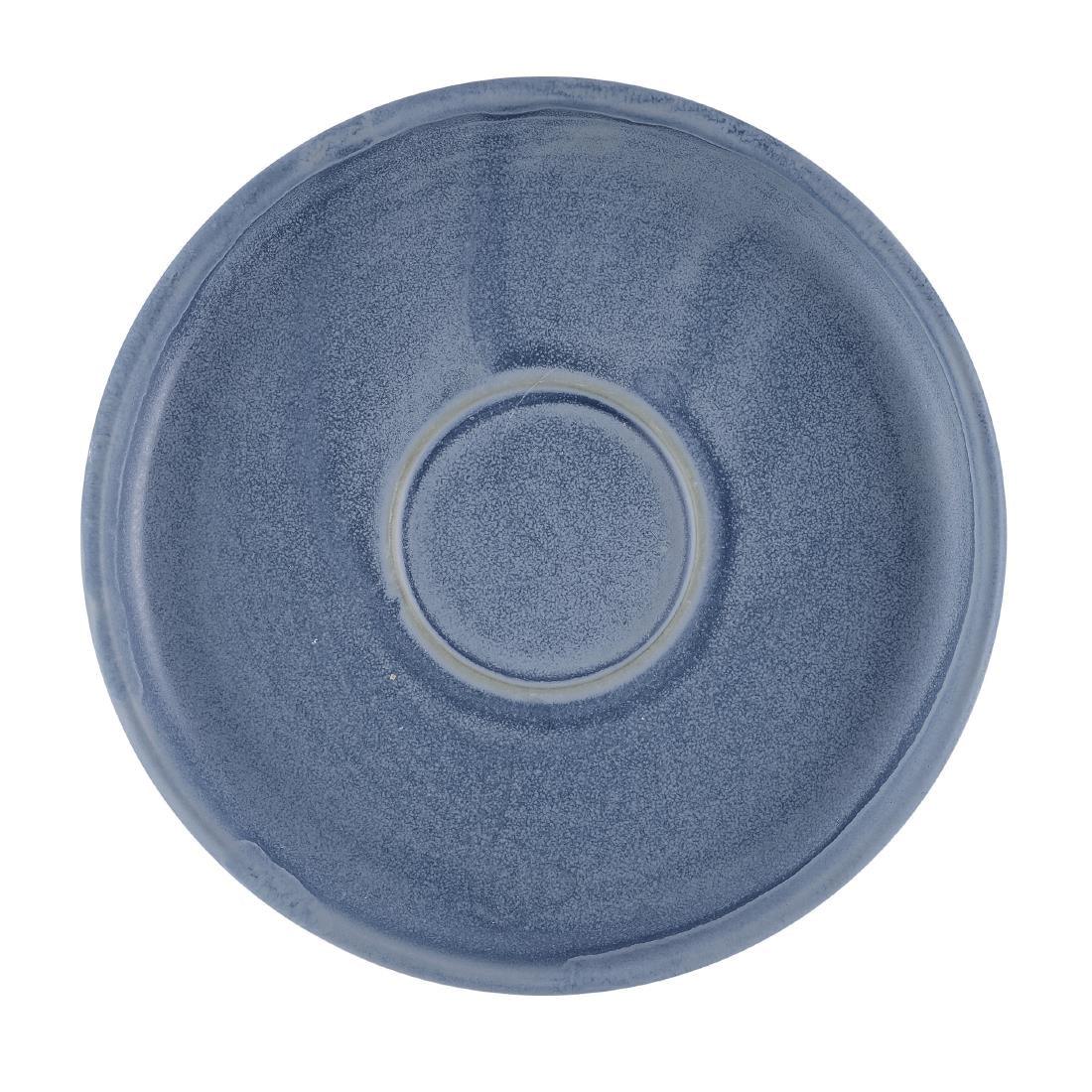 HR474 Churchill Emerge Oslo Blue Saucer 181mm (Pack of 6) - JD Catering Equipment Solutions Ltd