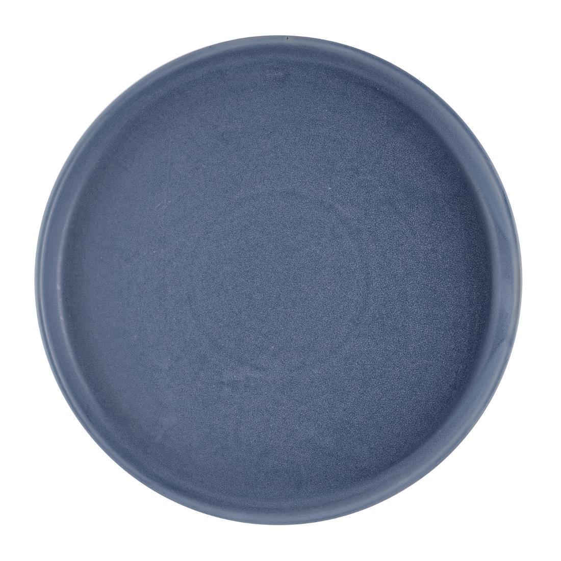 HR476 Churchill Emerge Oslo Blue Walled Plates 157mm (Pack of 6) - JD Catering Equipment Solutions Ltd