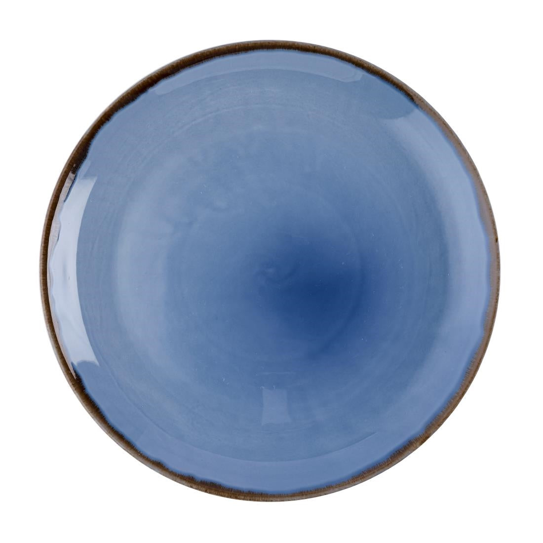 HR490 Dudson Harvest Indigo Coupe Plates 285mm (Pack of 12)