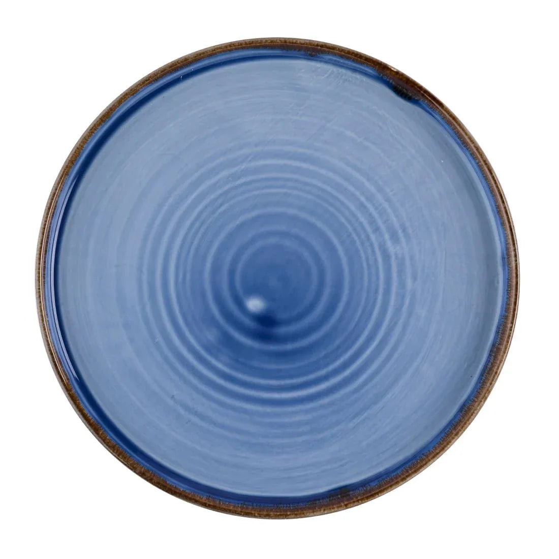 HR496 Dudson Harvest Indigo Walled Plates 260mm(Pack of 6) - JD Catering Equipment Solutions Ltd